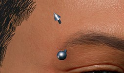 1 Spike Barbell - Brow Upper (L)