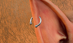 Curved Barbell - Helix Upper (R)