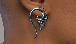 Fancy Leaf Swirl - Lobe Lower (L)