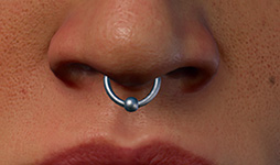 Ring with Ball - Septum