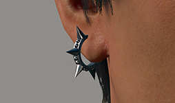 Ring with Spikes - Lobe Lower (L)