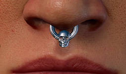 Skull Ring - Septum